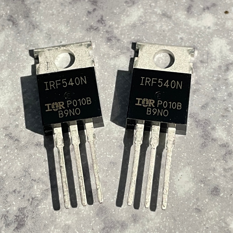 10 ชิ้น IRF540N IRF540 100V 33A TO-220 Mosfet Ic Chip ได้รับการรับรองผลิตภัณฑ์