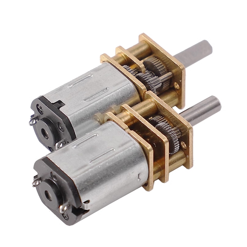 Precision All-Metal เกียร์ GA12-N20 ลดมอเตอร์สมาร์ทรถ 3V6V12V มินิเกียร์ไปข้างหน้าย้อนกลับลดมอเตอร์มอเตอร์ความเร็วต่ํา