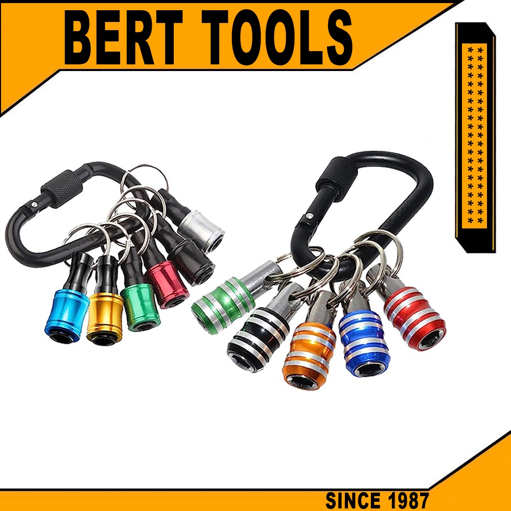 BERT ｜1/4 นิ้ว อะแดปเตอร์ แกนตรง ข้อต่อแกนจับ สกรู ดอกสว่าน ดอกไขควง แบบล็อค แกนหกเหลี่ยมสวมเร็ว