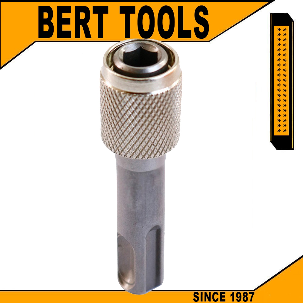 BERT | ตัวแปลง ข้อต่อบล็อกลม อแดปเตอร์ หัวแปลงบล็อกลม 6.35 มม ชุดอะแดปเตอร์ดอกสว่าน ก้านหกเหลี่ยม