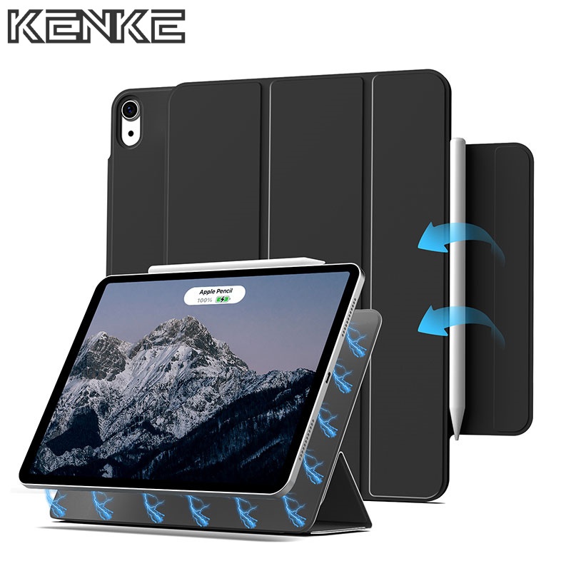 KENKE เคส iPad แบบไม่มีกรอบแม่เหล็กสำหรับ ไอแพด รุ่นที่ 10 ipad 11 A16 2025 Air 11 M3 iPad Mini 6 iPad air 5 Air 4 iPad Pro 12 9 นิ้วเคส Pro 11 (2020/2021/2022) iPad Pro 11 2018 case