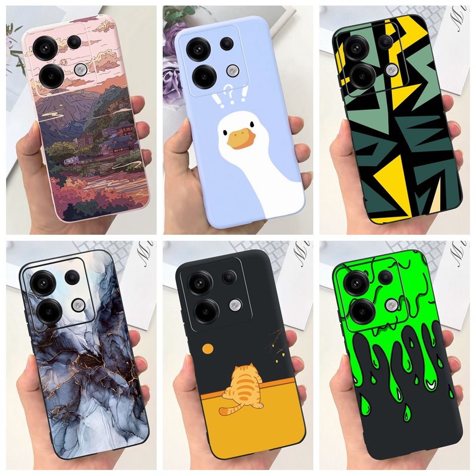 เคสโทรศัพท์ซิลิโคน TPU แบบนิ่ม กันกระแทก สําหรับ Xiaomi Redmi Note 13 Pro 5G Note13 Pro 5G