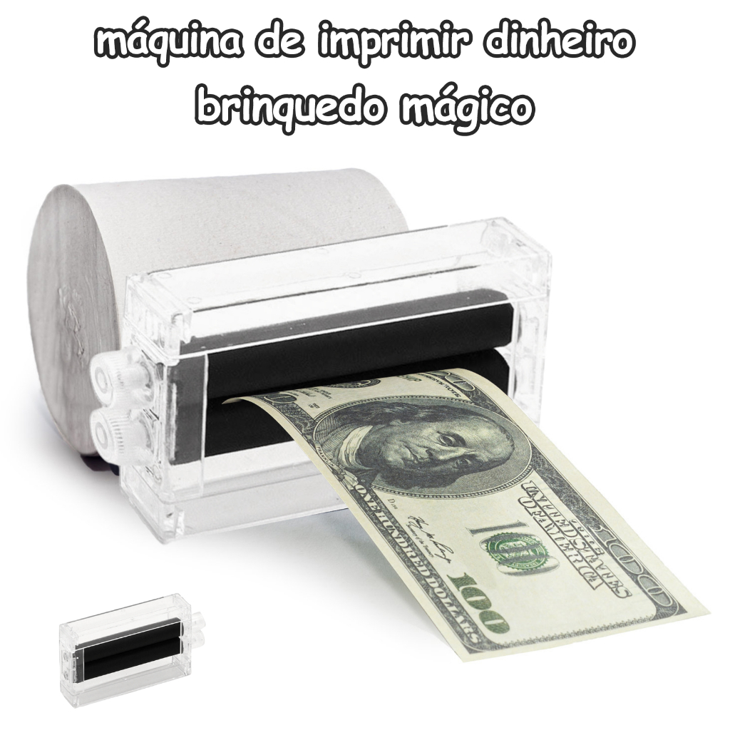 เครื่องพิมพ์เงินวิเศษของเล่น Creative Fantastic Magic Money Maker ของเล่นปาร์ตี้สำหรับผู้ที่ชื่นชอบมายากล