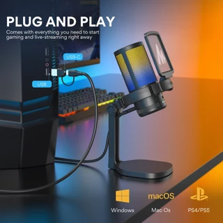 Maono สายเคเบิลไมโครโฟน USB C เป็น USB A/C สําหรับไมโครโฟน USB โทรศัพท์มือถือ คอมพิวเตอร์ DGM20 PD200X