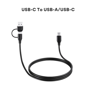 Maono สายเคเบิลไมโครโฟน USB C เป็น USB A/C สําหรับไมโครโฟน USB โทรศัพท์มือถือ คอมพิวเตอร์ DGM20 PD200X