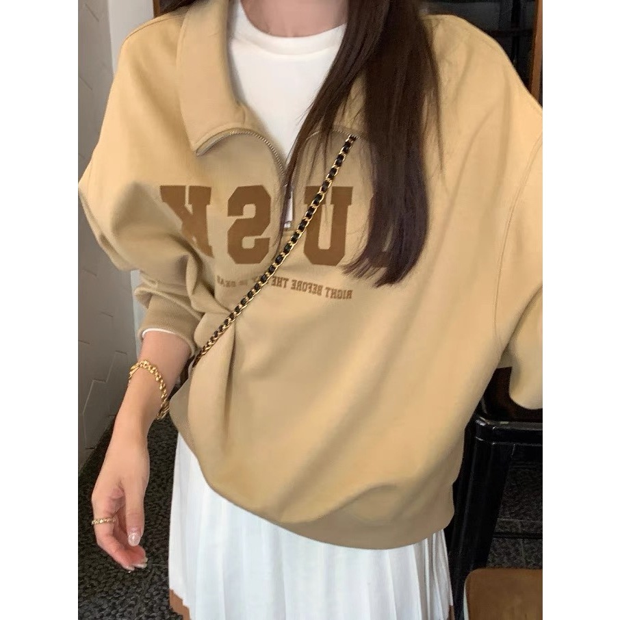 ส่งไวจากไทย TAYCEN M-2XL เสื้อสเวตเตอร์ งานปัก แขนยาว เกาหลี โอเวอร์ไซส์ ผู้หญิง สเวตเตอร์