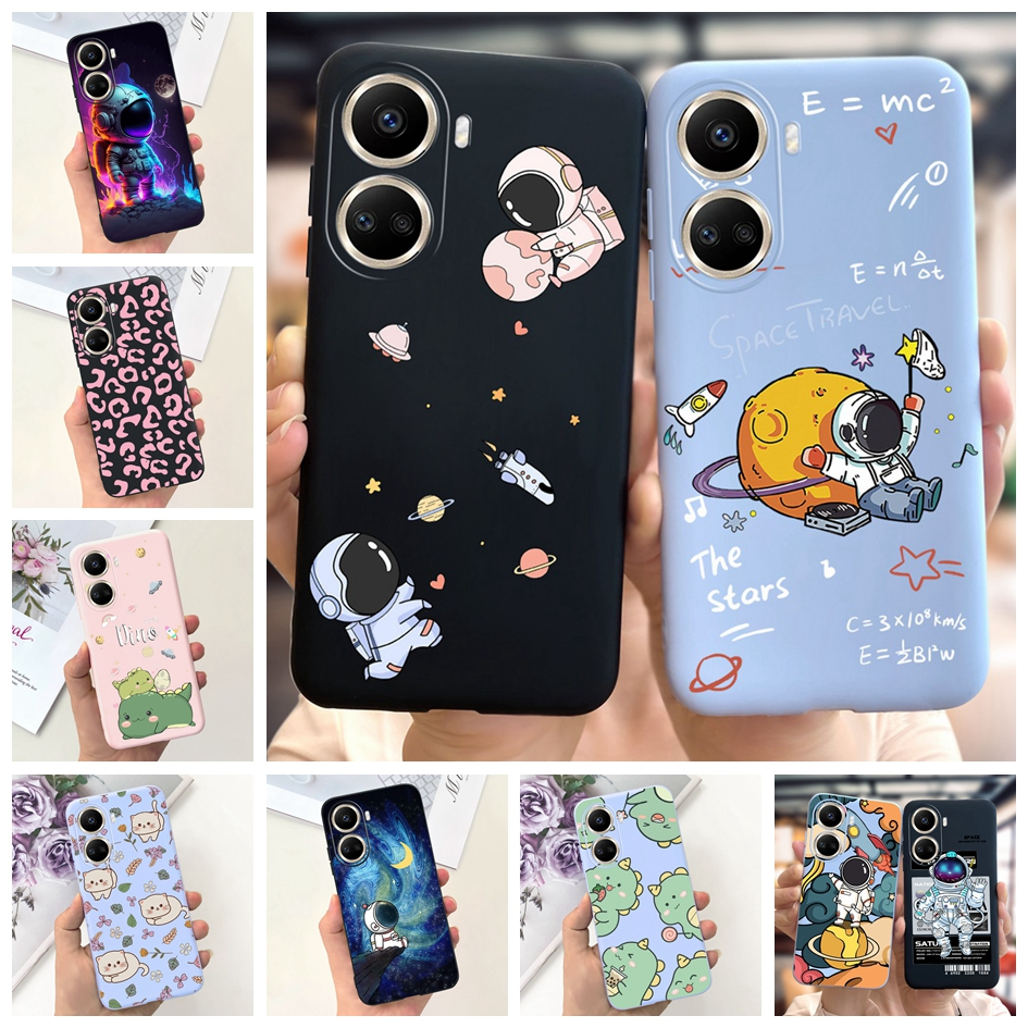 เคสโทรศัพท์มือถือ ซิลิโคนนิ่ม กันกระแทก ลายนักบินอวกาศน่ารัก สําหรับ Huawei Nova 10 SE 10SE