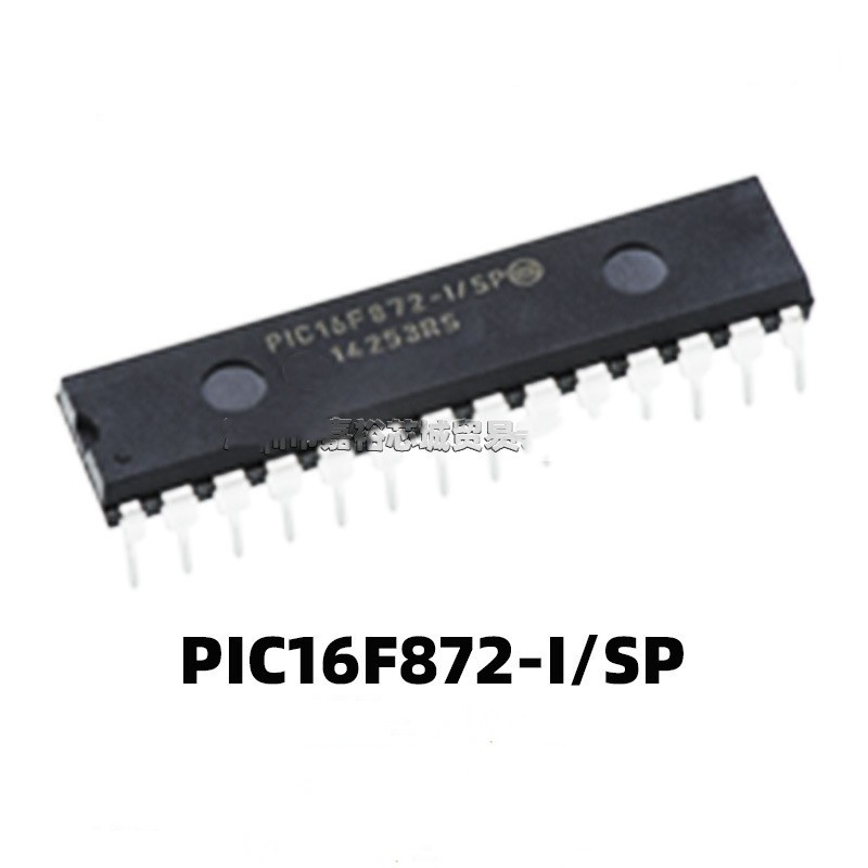 ชิปวงจรรวมไมโครคอนโทรลเลอร์ PIC16F872-I/SP DIP28 MCU 20MHz 8-Bit
