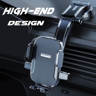 HOTOP Universal car phone holder 360 degrees, suitable for dashboard windshield office phone holder, compatible iPhone Xiaomi Huawei Samsung Oppo