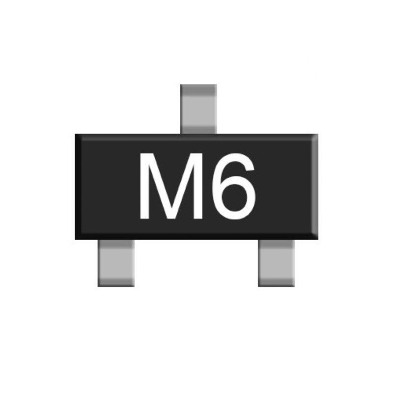 10PCS ทรานซิสเตอร์ M6 SMD S9015 SOT-23 9015 SOT M6 SMD ได้รับการรับรองผลิตภัณฑ์