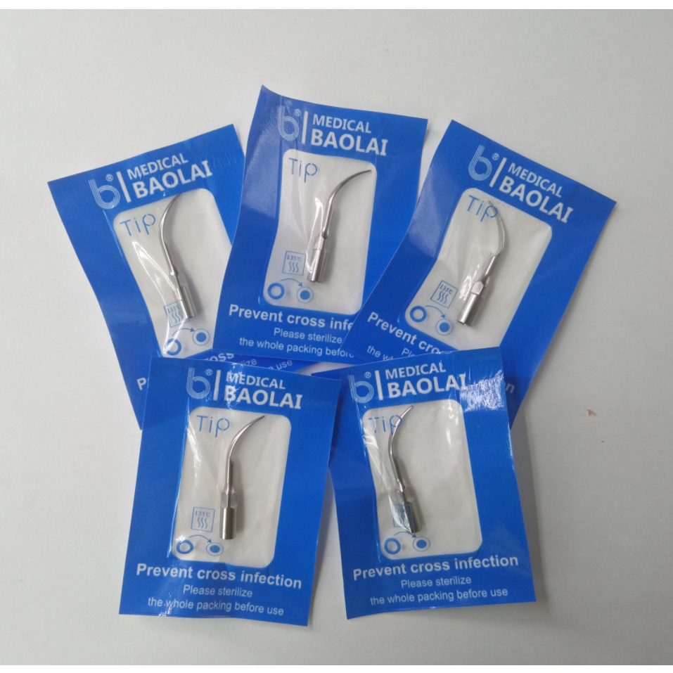 Baolai T ประเภท Scaling เคล็ดลับทันตกรรม Ultrasonic Scaler เคล็ดลับ fit Universal Handpiece