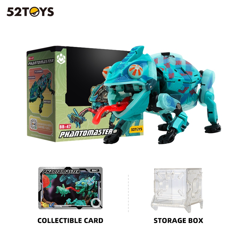 52TOYS BEASTBOX BB-47 Phantomaster Mecha Deformation Action Figure Portable Model