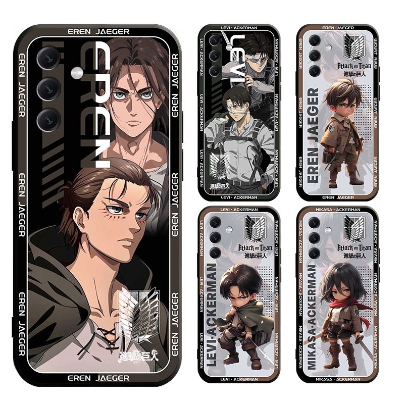 เคส Samsung A06 A55 A35 A15 A25 A05 A05S M15 M14 J6 4G 5G Plus Prime โทรศัพท์มือถือแบบนิ่ม ลายผ่าพิภ