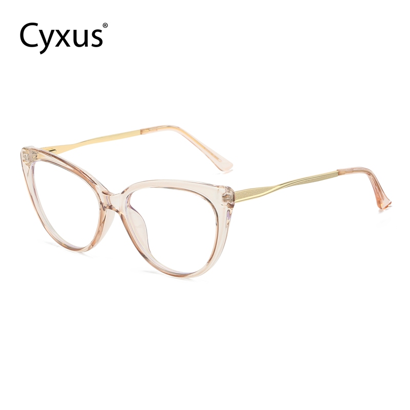 Cyxus نظارة عين القطة بحماية من الضوء الأزرق
