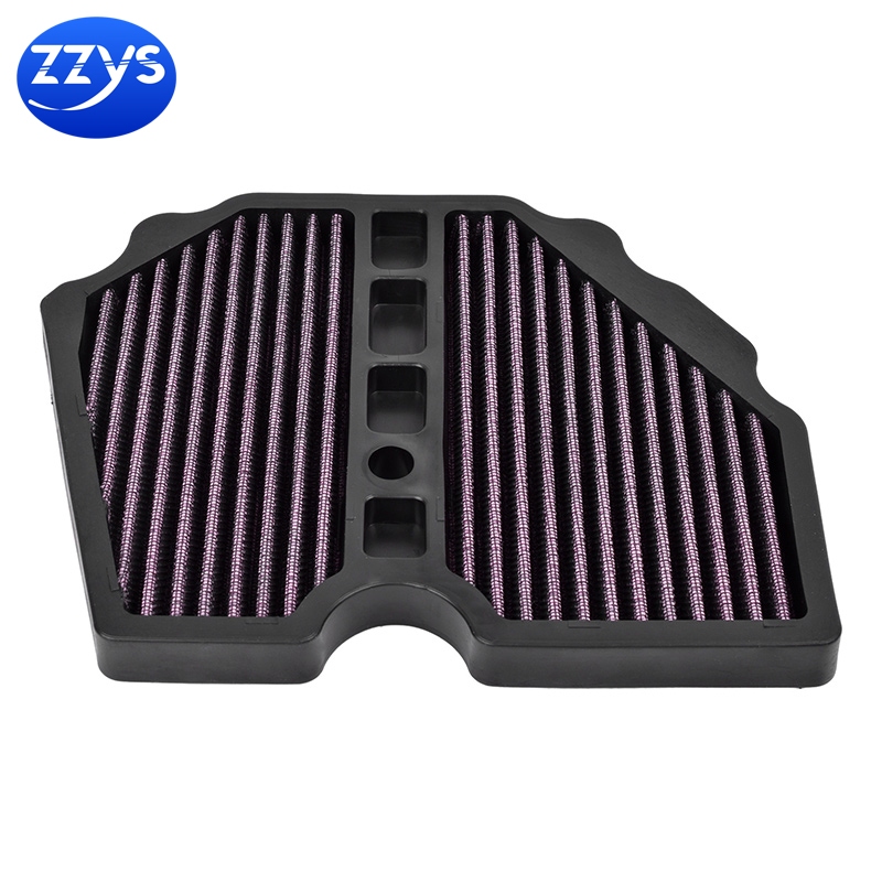 รถจักรยานยนต์อัตราการไหลสูงและล้างทําความสะอาดได้กรองอากาศทําความสะอาดสําหรับ Benelli TRK502 X 2017-