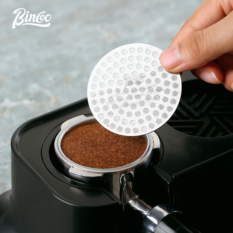 Bincoo เครื่องชงกาแฟ เครือข่ายน้ําทุติยภูมิ สเตนเลส เหมือนเครื่องชงกาแฟ ด้ามจับ 51 มม. ตัวกรองสกัด