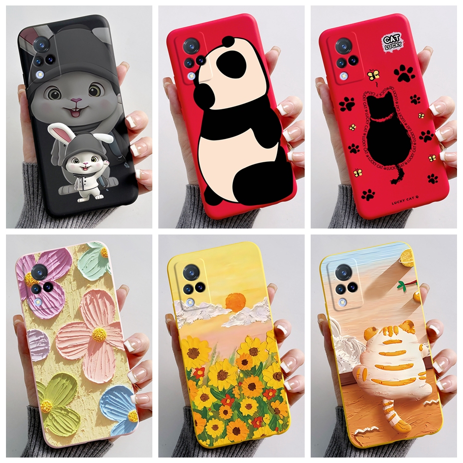 เคสซิลิโคนนิ่ม ลายการ์ตูน สําหรับ VIVO V21 V21e Y73 2023 VIVOV21 V 21 e