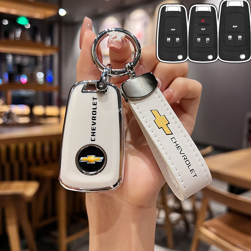เคสกุญแจรีโมทรถยนต์ สําหรับ chevrolet captiva optra cruze colorado sonic trailblazer aveo monza ของแต่งรถยนต์ พวงกุญแจ