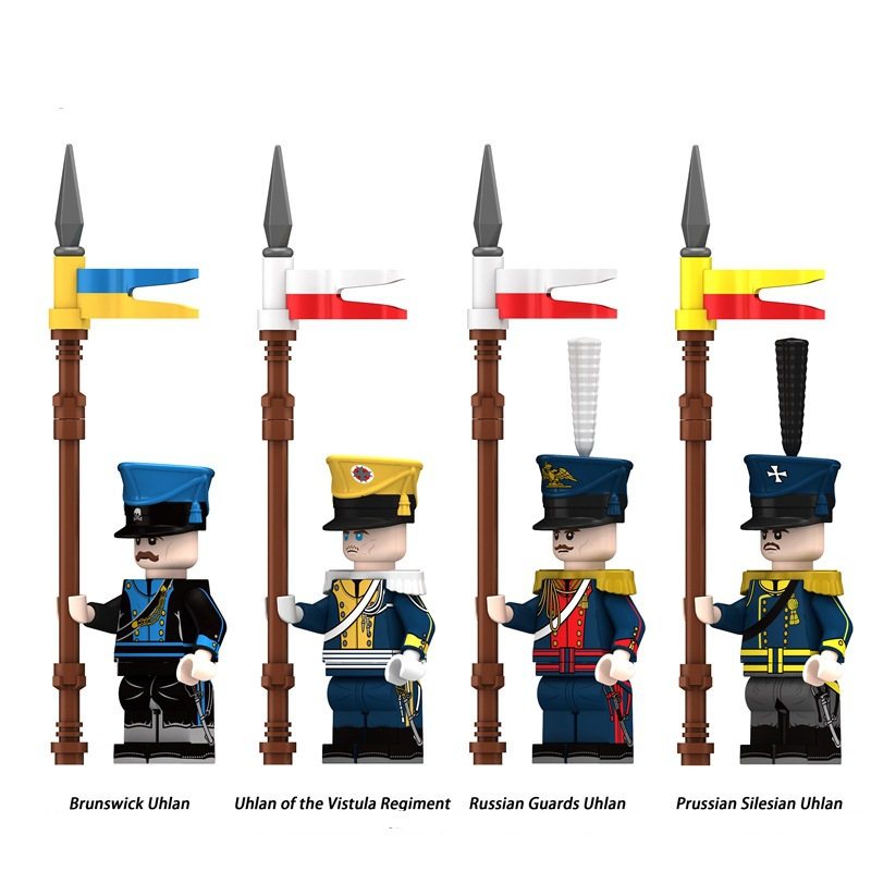 ของเล่นตัวต่อฟิกเกอร์ Napoleon Total War Builidng N041-44