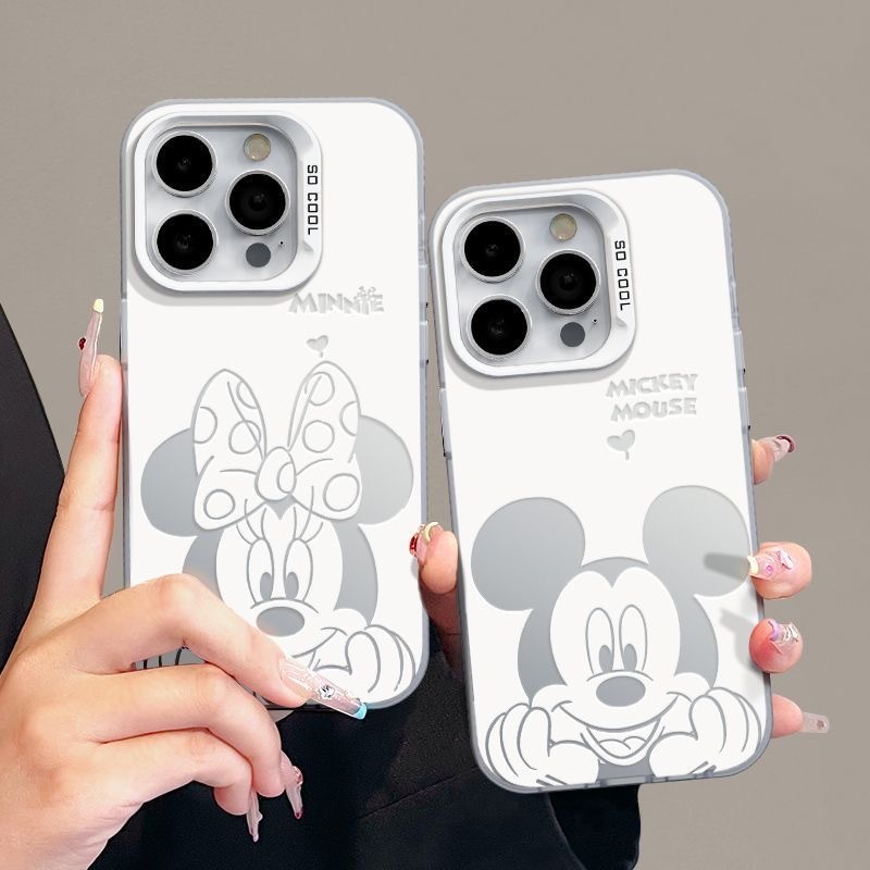 เคสโทรศัพท์มือถือ ลายการ์ตูนมิกกี้ มินนี่เมาส์ สําหรับ เคส Samsung galaxy note20 ultra s20 fe s21 s22 + s23 plus s24 ultra 5G case