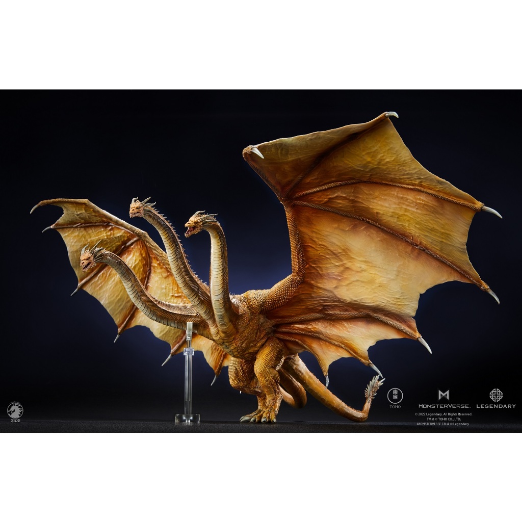 พร้อมส่ง โมเดลฟิกเกอร์ รูปปั้น Wantang King Ghidorah ของแท้