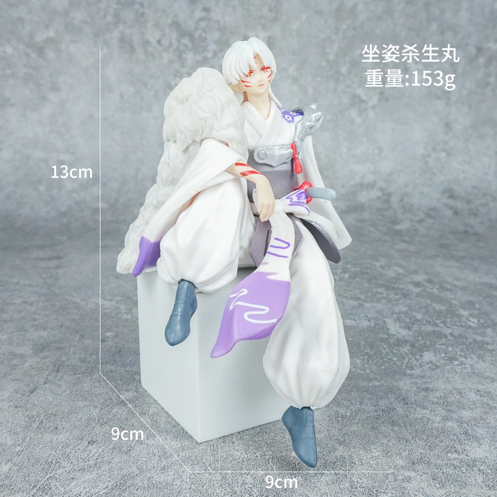 โมเดลฟิกเกอร์ PVC รูปปั้นอนิเมะ Inuyasha Sesshoumaru รูปที่ 7