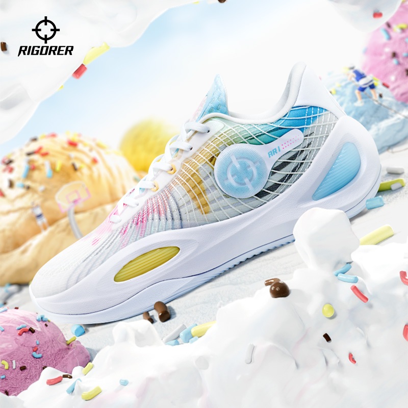 Rigorer Austin Reaves AR1-V2 รองเท้าบาสเก็ตบอลผู้ชายรองเท้าผ้าใบกีฬามืออาชีพ