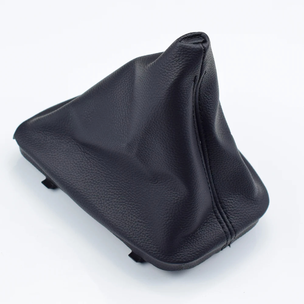 5/6 ความเร็วเกียร์รถเกียร์ Shift Lever คู่มือเกียร์ Shift Lever Knob Derailleur Collar ป้องกันฝาครอบ Trunk เหมาะสําหรับ BMW E46