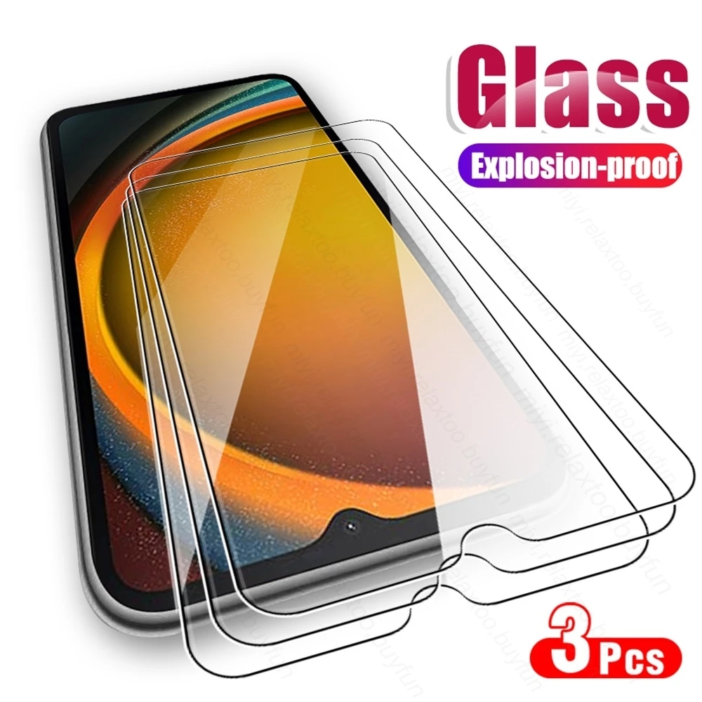 ฟิล์มกระจกนิรภัย สําหรับ Samsung Galaxy Xcover 7 6 5 Xcover7 SM-G556B DS G556BU1 Xcover5 3 ชิ้น