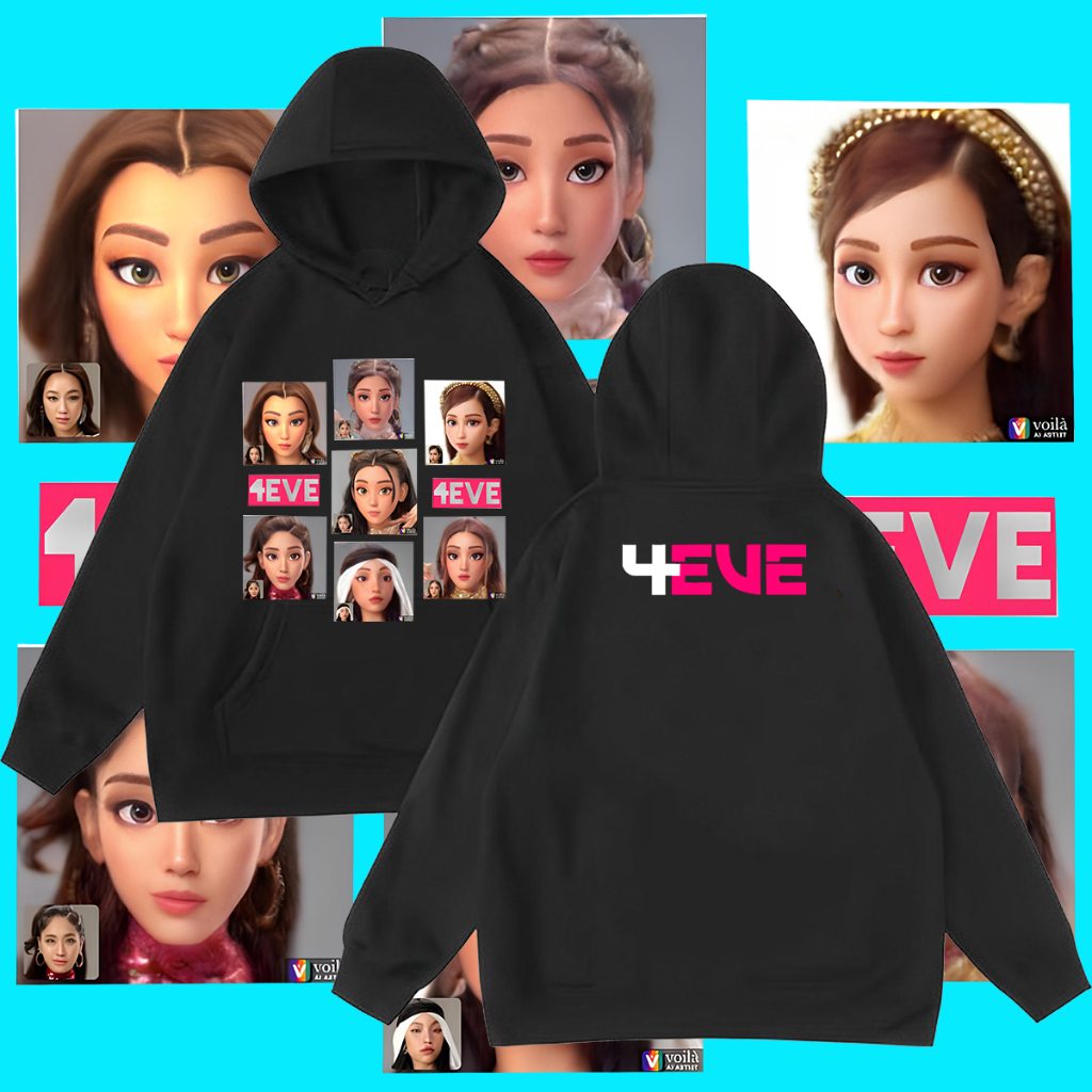 เสื้อกันหนาว 4EVE ภาพสมาชิก cotton100%