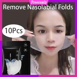 แผ่นมาส์กหน้า ต่อต้านริ้วรอย ยกกระชับผิวหน้า จํานวน 10 ชิ้น