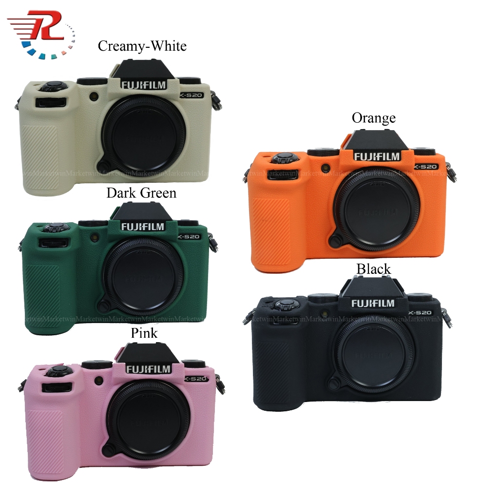 Fujifilm XS20 ยางซิลิโคนอ่อนกล้องสําหรับ Fujifilm XS20