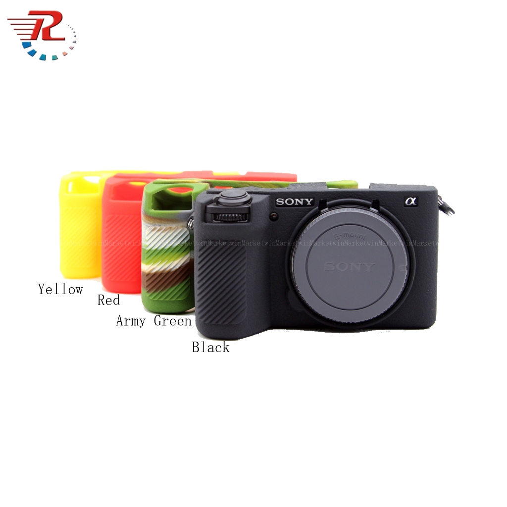 เคสซิลิโคนยาง แบบนิ่ม สําหรับกล้อง Sony รุ่น A6700 A6700