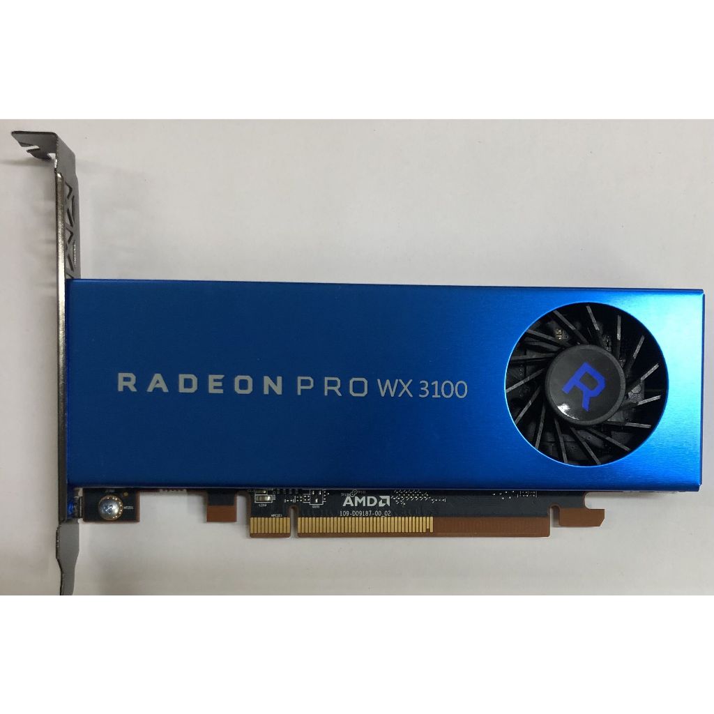 AMD RADEON WX 3100 Mini-Port DisplayPort 4GB DDR5 GPU โปรไฟล์สูงรายละเอียดต่ํา