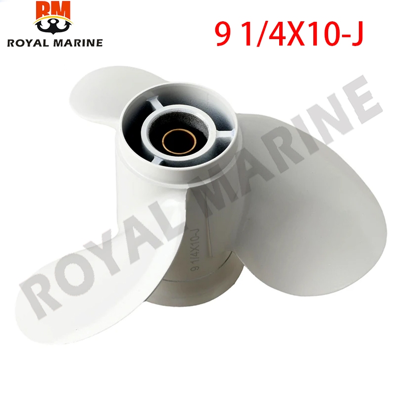 ใบพัดเครื่องยนต์เรือ 63V-45952-00-EL 9 1/4X10-J สําหรับ Yamaha 9.9HP 15HP 63V-45952-00-EL
