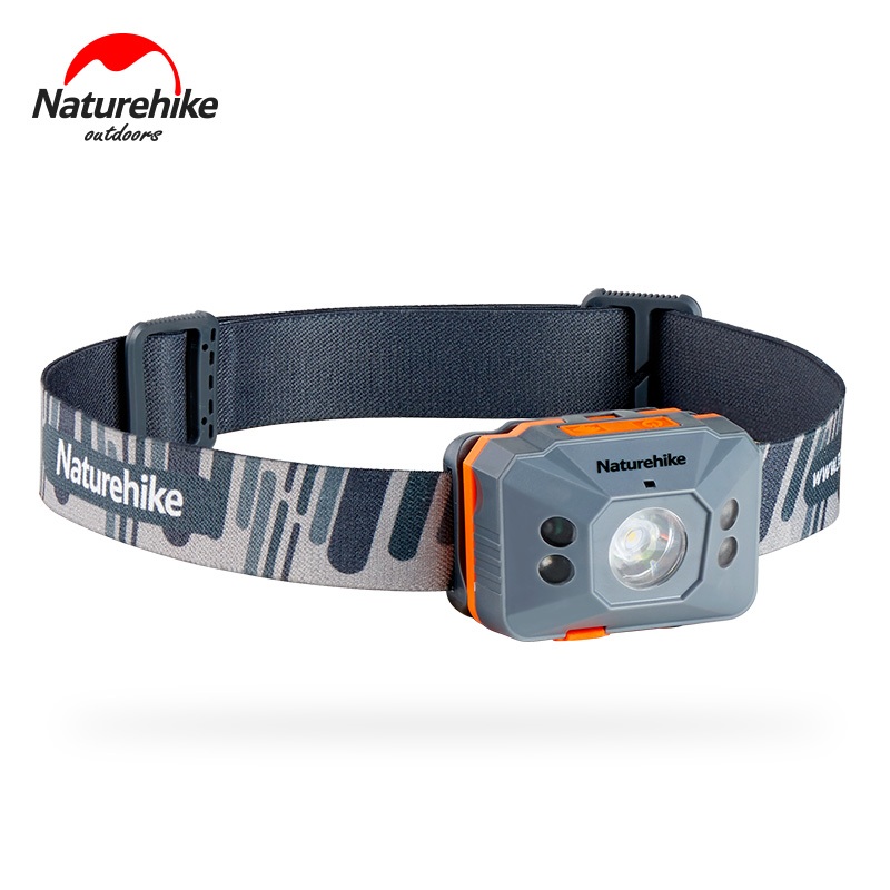 Naturehike ไฟหน้า LED เซนเซอร์ แบบชาร์จไฟ กันน้ํา น้ําหนักเบา สําหรับตกปลา ตั้งแคมป์ เดินป่า