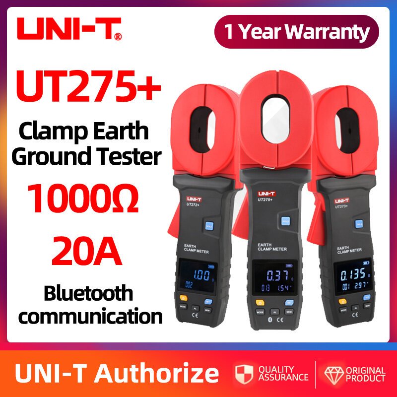 【UNI-T ของแท้】uni-t UT272+UT 273+ UT275+ เครื่องทดสอบความต้านทาน 1000Ω 20A เครื่องทดสอบความต้านทานดิ