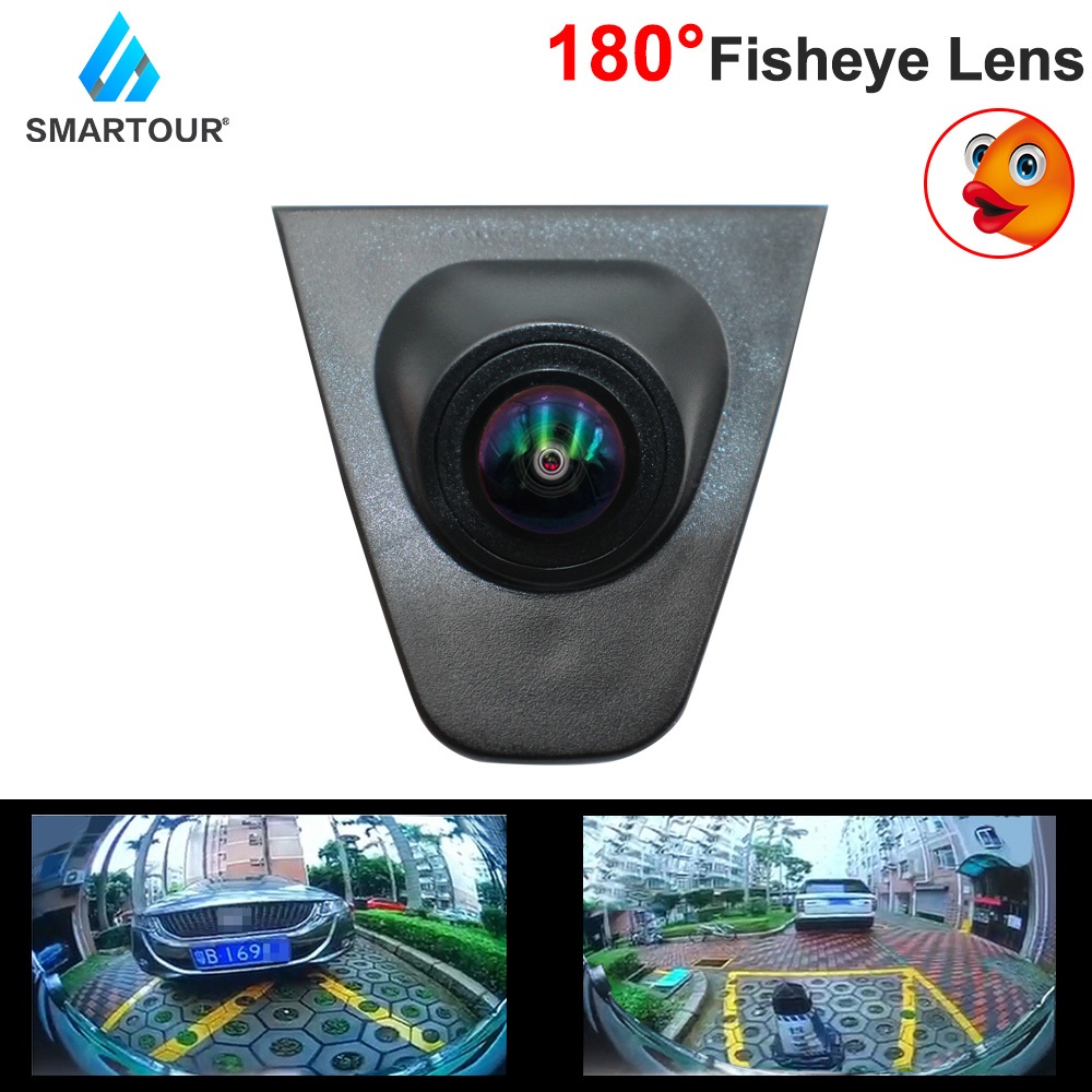 Smartour เลนส์ฟิชอาย Ccd HD มองเห็นที่มืด 180 องศา สําหรับกล้อง Honda Accord Civic Fit City
