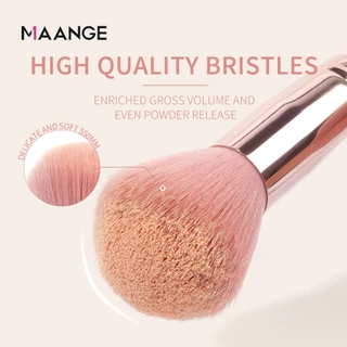 MAANGE แปรงแต่งหน้าอเนกประสงค์คุณภาพสูงระดับมืออาชีพจาก สามารถใช้ปัดแก้มและลงรองพื้นได้ 5860
