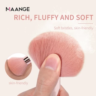 MAANGE แปรงแต่งหน้าอเนกประสงค์คุณภาพสูงระดับมืออาชีพจาก สามารถใช้ปัดแก้มและลงรองพื้นได้ 5860