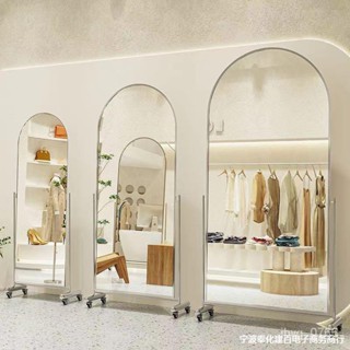 IKES ระดับไฮเอนด์ กระจก 168/188cm เคลื่อนย้ายได้ กระจกยาว กา…