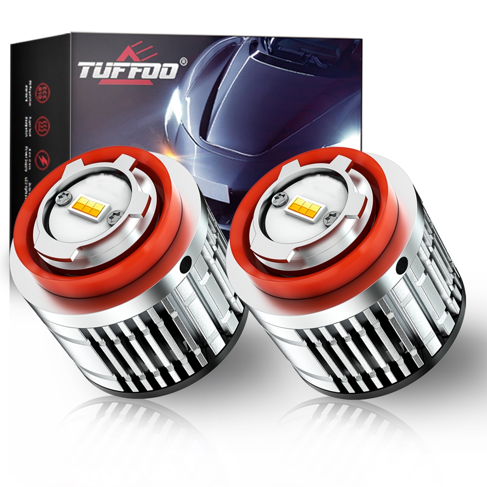 Tuffoo หลอดไฟตัดหมอกรถยนต์ LED L1B 14000LM แบบเปลี่ยน สีทอง เหลือง ขาว มะนาว สําหรับ Hilux Corolla Cross Fortuner Altis Yaris Vios C-HR Hace Civic 2 ชิ้น