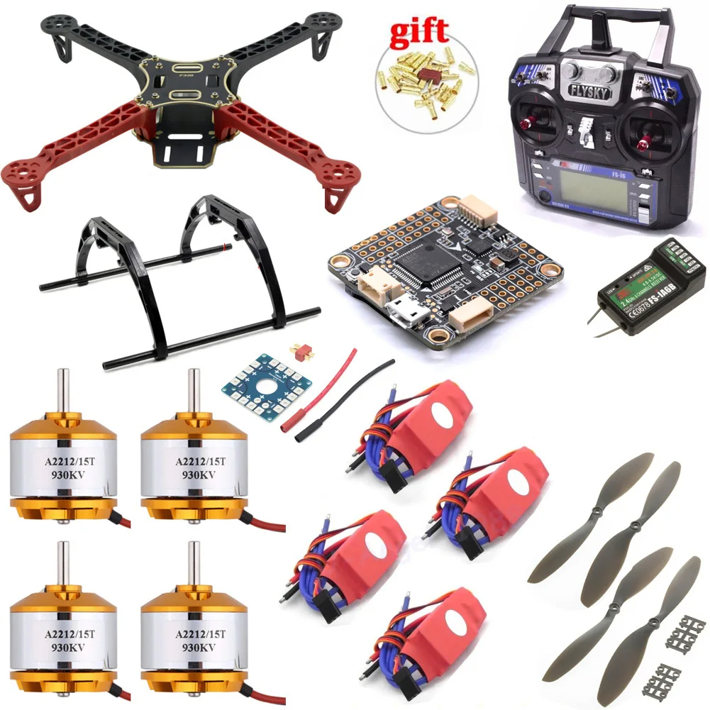 บอร์ดควบคุมการบิน F330 PCB F4 XXD A2212 930KV มอเตอร์ 20A Simonk ESC 8038 สําหรับโดรนบังคับ