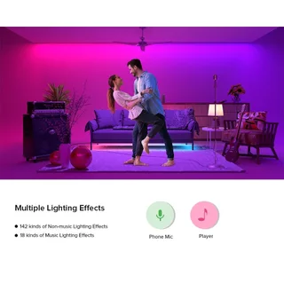 BTF-LIGHTING บลูทูธไร้สาย SP621E ตัวควบคุม LED RGBIC SPI 600 พิกเซล สําหรับ WS2811 WS2812B