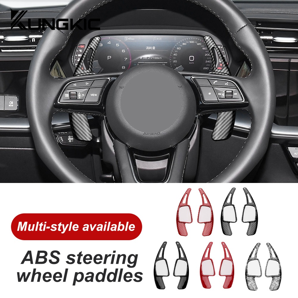 Audi พวงมาลัย Extension Paddles สําหรับ Audi A3 A4 A5 S3 S4 S5 SQ5 SQ7 Q2 Q3 Q5 Q7 TT TT TS อุปกรณ์ต