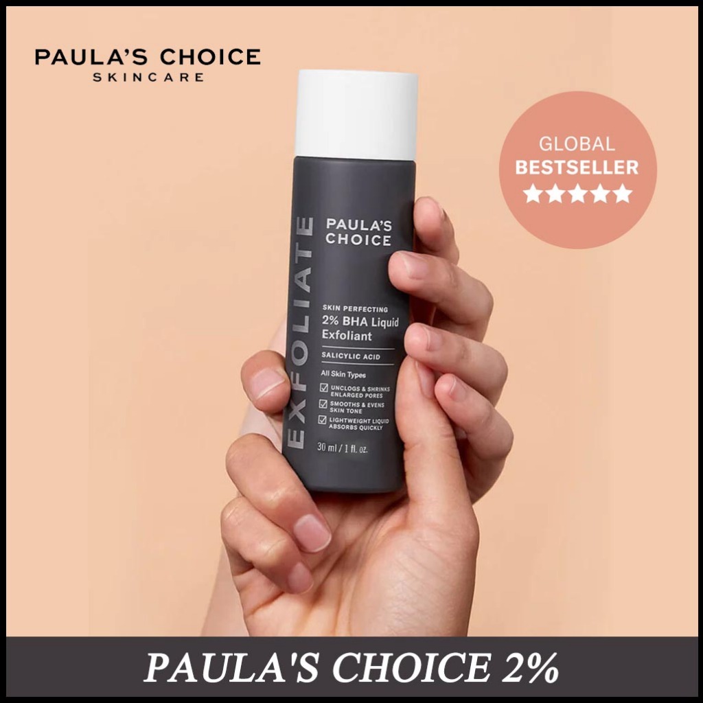PAULA'S CHOICE 2% BHA LIQUID Exfoliant Salicylic Acid 30ml/118ml ลดสิวแอคเน่เอด รูขุมขนกระชับ