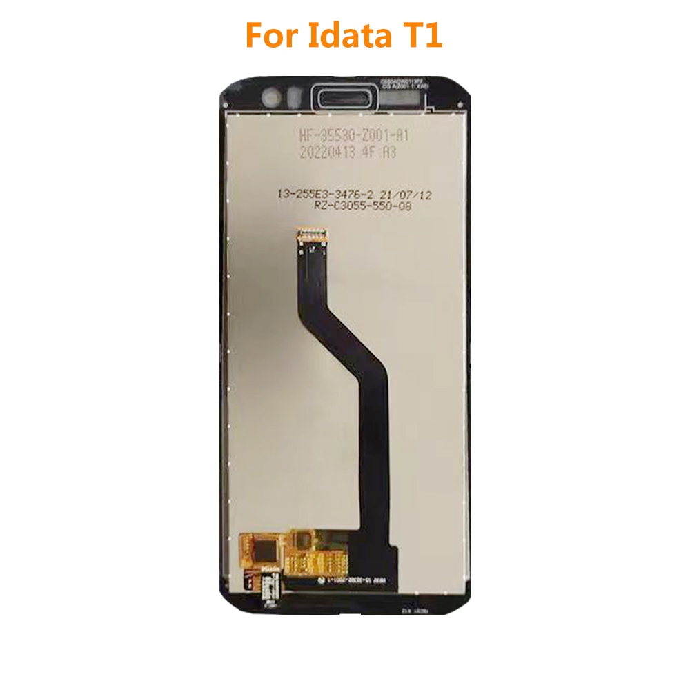ทดสอบ 100% idata T1 จอแสดงผลสําหรับ Idata T1 จอแสดงผล LCD Touch Screen Digitizer Assembly Replacemen