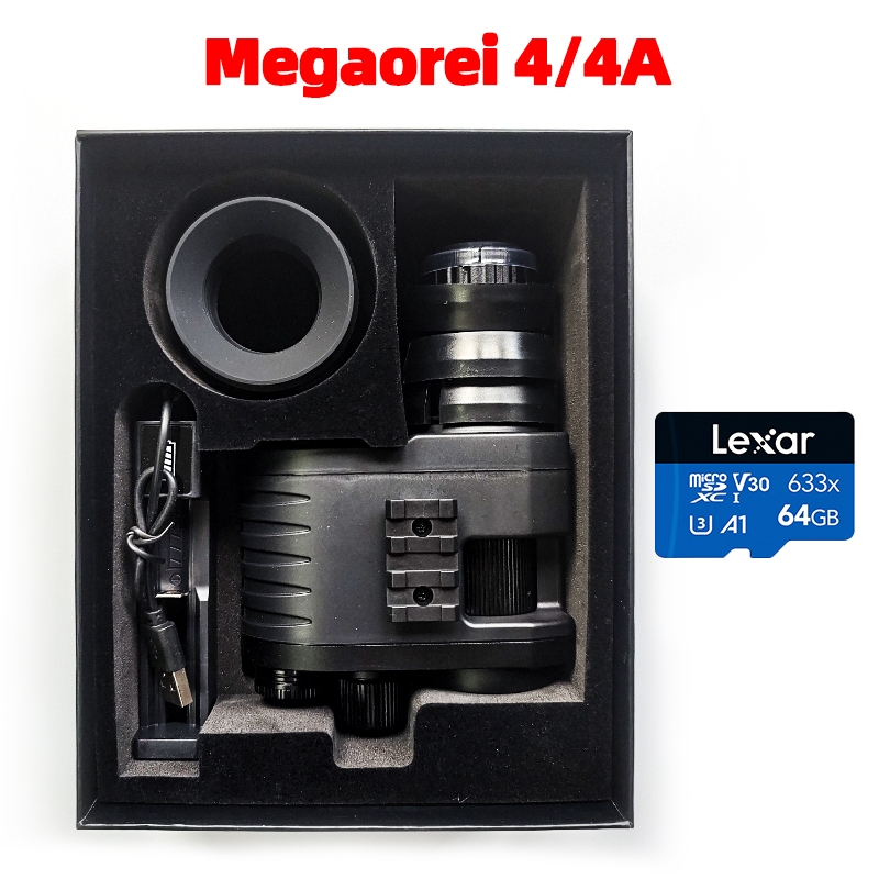 กล้องโทรทรรศน์ Megaorei 4 Night Vision 1080p HD สําหรับกล้องวิดีโอ