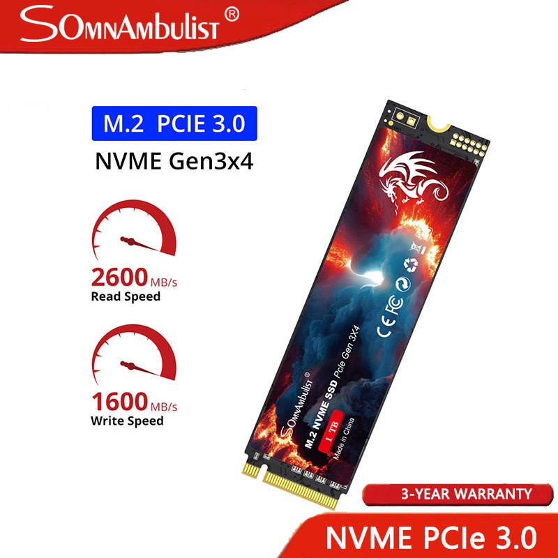 M.2 NVD 2280, PCIe 3.0 256GB, 512GB, 1TB, 128GB, NVMe SSD เหมาะสําหรับไดรเวอร์โซลิดสเตทภายในของคอมพิวเตอร์แล็ปท็อปและเดสก์ท็อป