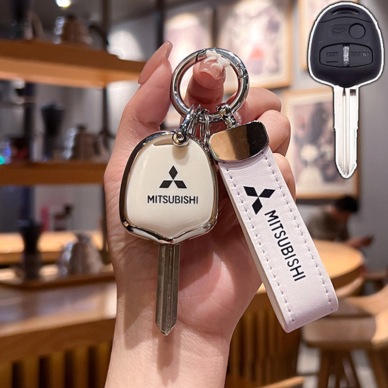เคสกุญแจรีโมทรถยนต์ tpu สําหรับ Mitsubishi Lancer Triton Pajero space wagon Mirage Mitsubishi Mitsubishi 2 3 ปุ่ม ของแต่งรถยนต์ พวงกุญแจ